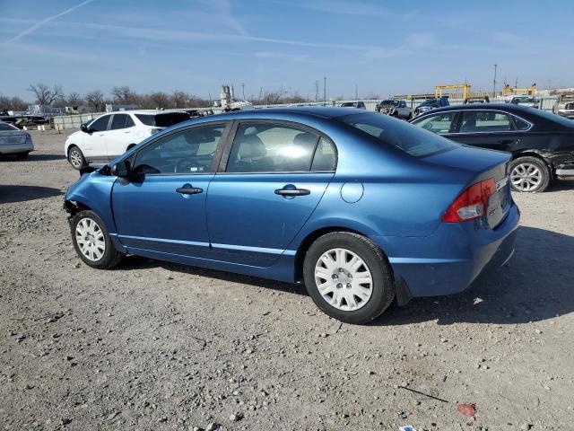 19XFA1F35AE060086 - 2010 HONDA CIVIC VP BLUE photo 2