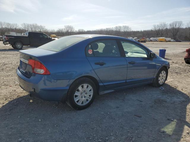 19XFA1F35AE060086 - 2010 HONDA CIVIC VP BLUE photo 3