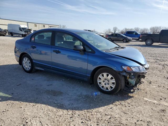 19XFA1F35AE060086 - 2010 HONDA CIVIC VP BLUE photo 4