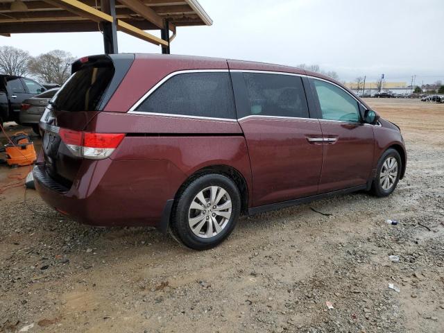 5FNRL5H65GB040526 - 2016 HONDA ODYSSEY EXL MAROON photo 3