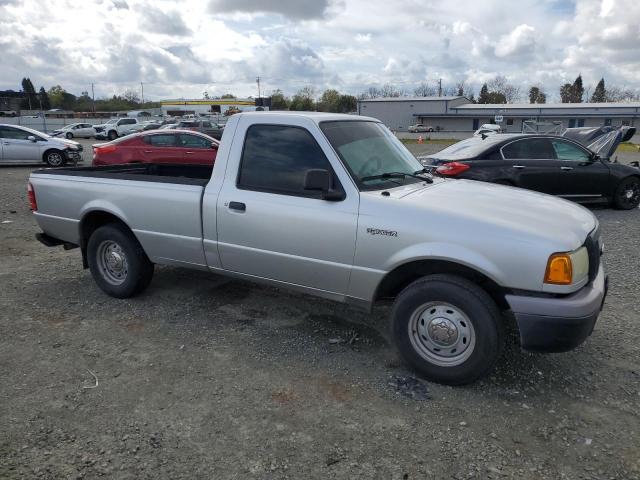 1FTYR10E94PB10391 - 2004 FORD RANGER SILVER photo 4