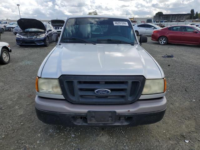 1FTYR10E94PB10391 - 2004 FORD RANGER SILVER photo 5