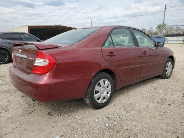 4T1BE32K84U377311 - 2004 TOYOTA CAMRY LE MAROON photo 3