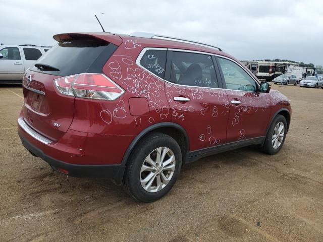 KNMAT2MT1FP509509 - 2015 NISSAN ROGUE S MAROON photo 3