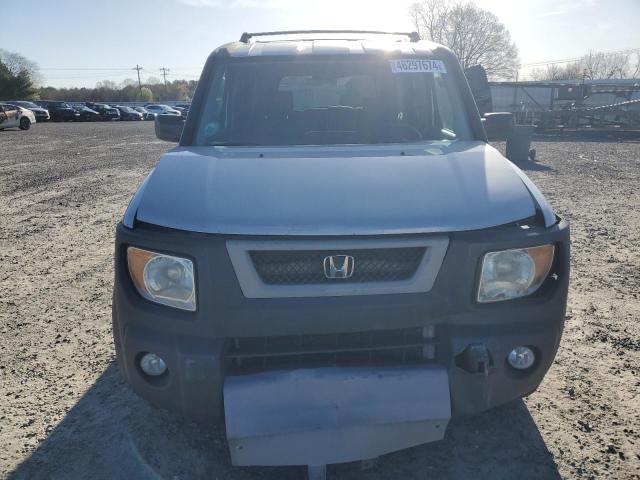 5J6YH18504L012536 - 2004 HONDA ELEMENT EX SILVER photo 5