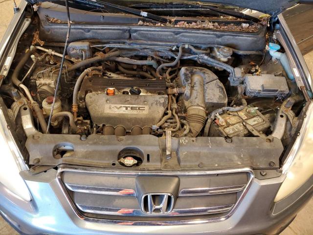 JHLRD78935C017598 - 2005 HONDA CR-V SE BLUE photo 11