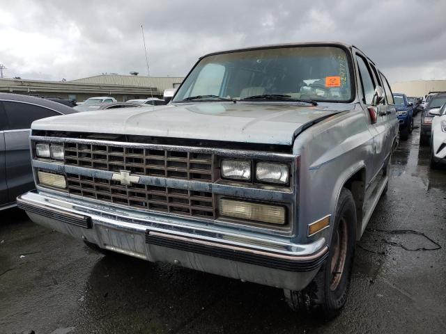 1GNGR26N8KF179902 - 1989 CHEVROLET SUBURBAN R2500 SILVER photo 1