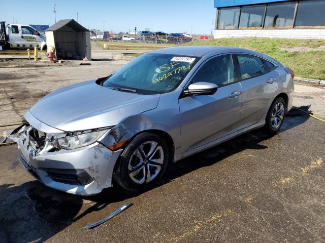 19XFC2F58HE002534 - 2017 HONDA CIVIC LX SILVER photo 1