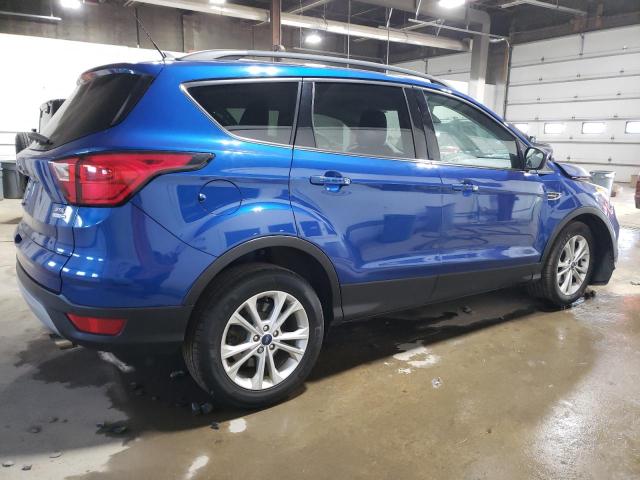 1FMCU9HD1KUC51324 - 2019 FORD ESCAPE SEL BLUE photo 3