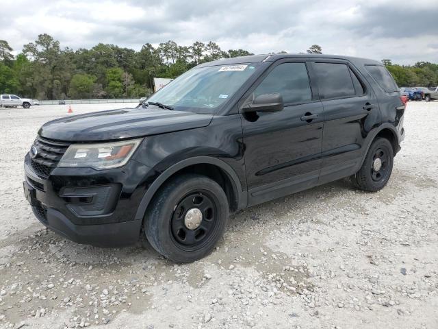 1FM5K8AT0JGC95189 - 2018 FORD EXPLORER POLICE INTERCEPTOR Qara foto 1
