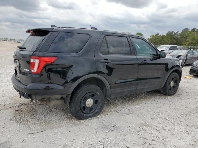 1FM5K8AT0JGC95189 - 2018 FORD EXPLORER POLICE INTERCEPTOR BLACK photo 3