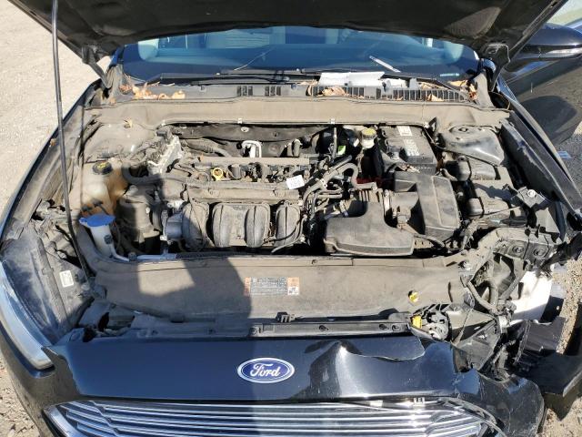 3FA6P0H74GR196211 - 2016 FORD FUSION SE BLACK photo 11