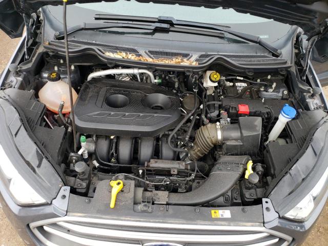 MAJ6S3GL4KC260124 - 2019 FORD ECOSPORT SE Gris photo 11