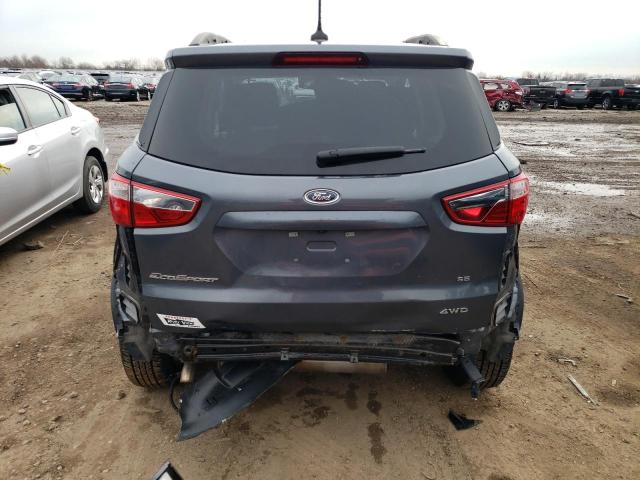 MAJ6S3GL4KC260124 - 2019 FORD ECOSPORT SE Gris photo 6