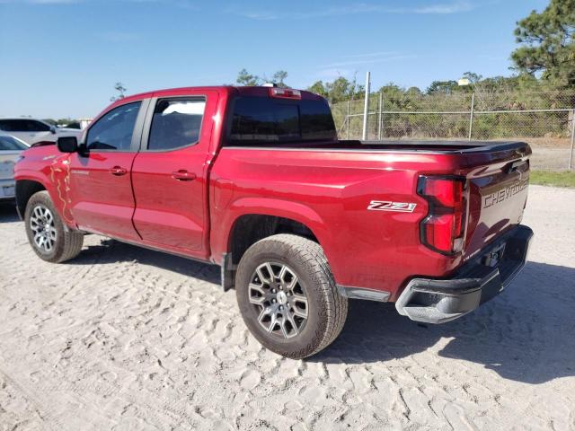 1GCPTDEK1P1226964 - 2023 CHEVROLET COLORADO Z71 RED photo 2