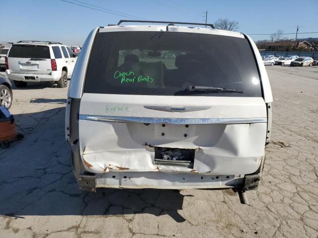 2C4RC1CGXDR816027 - 2013 CHRYSLER TOWN & COU TOURING L WHITE photo 6