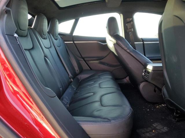 5YJSA1E40GF128242 - 2016 TESLA MODEL S RED photo 10