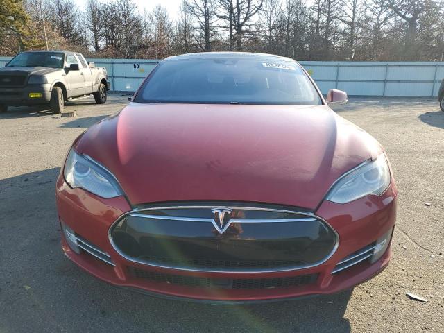 5YJSA1E40GF128242 - 2016 TESLA MODEL S RED photo 5