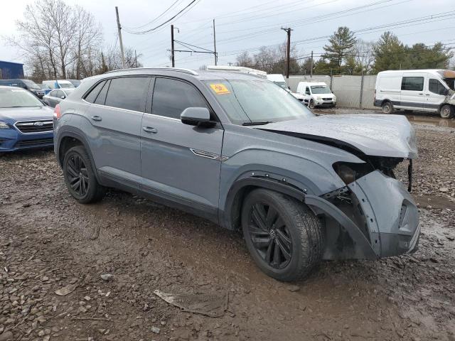1V2KE2CA4NC203892 - 2022 VOLKSWAGEN ATLAS CROS SE GRAY photo 4