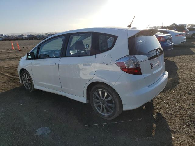 JHMGE8H50CC025531 - 2012 HONDA FIT SPORT WHITE photo 2