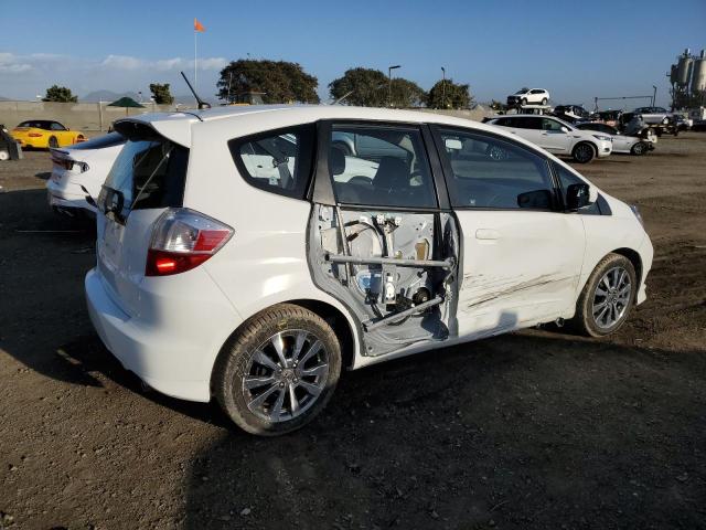 JHMGE8H50CC025531 - 2012 HONDA FIT SPORT WHITE photo 3