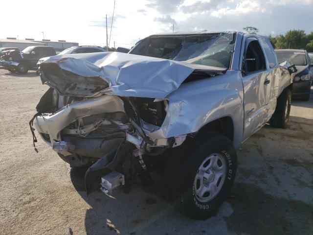 5TFTX4CN0CX019182 - 2012 TOYOTA TACOMA ACCESS CAB ვერცხლისფერი ფოტო 2