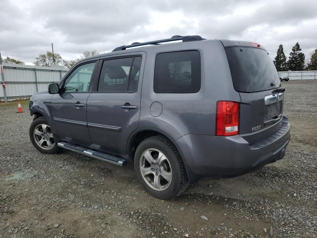 5FNYF4H51FB077625 - 2015 HONDA PILOT EXL GRAY photo 2