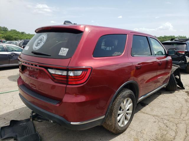 1C4RDJAG0EC425155 - 2014 DODGE DURANGO SXT RED photo 4