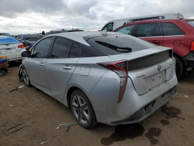 JTDKARFU6G3020847 - 2016 TOYOTA PRIUS SILVER photo 2