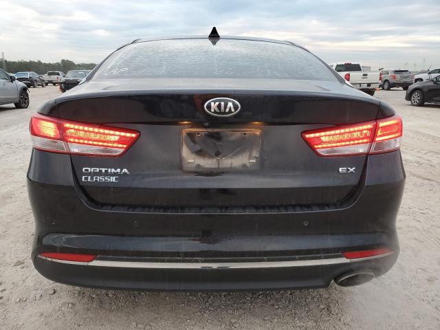 5XXGU4L34JG233122 - 2018 KIA OPTIMA EX BLACK photo 6