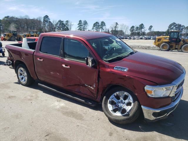 1C6SRFFT4KN609026 - 2019 RAM 1500 BIG HORN/LONE STAR BURGUNDY photo 4