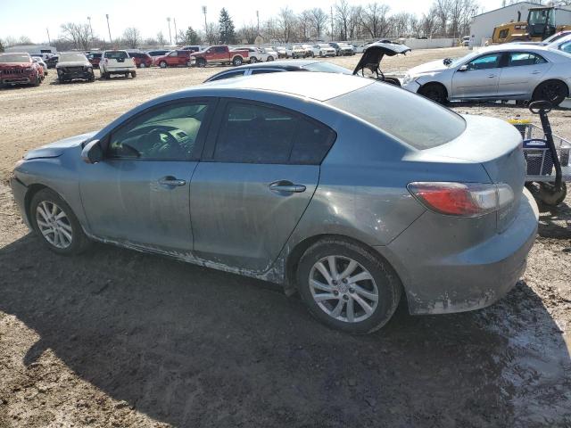 JM1BL1V77C1605918 - 2012 MAZDA 3 I GRAY photo 2