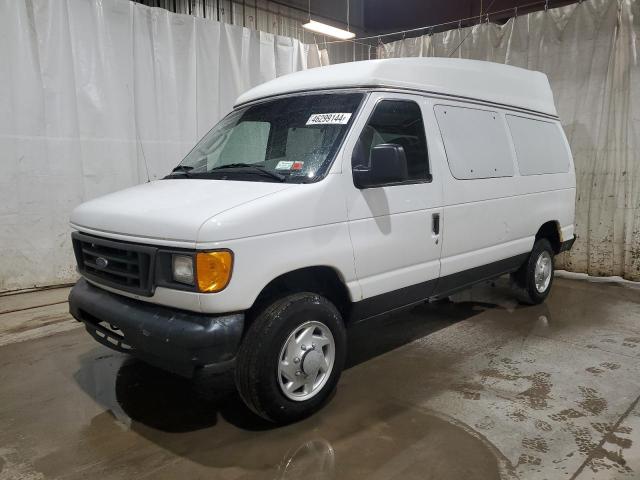 1FTNE24L74HA69587 - 2004 FORD ECONOLINE E250 VAN WHITE photo 1