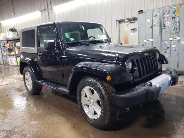 1J4FA54108L536300 - 2008 JEEP WRANGLER SAHARA BLACK photo 4