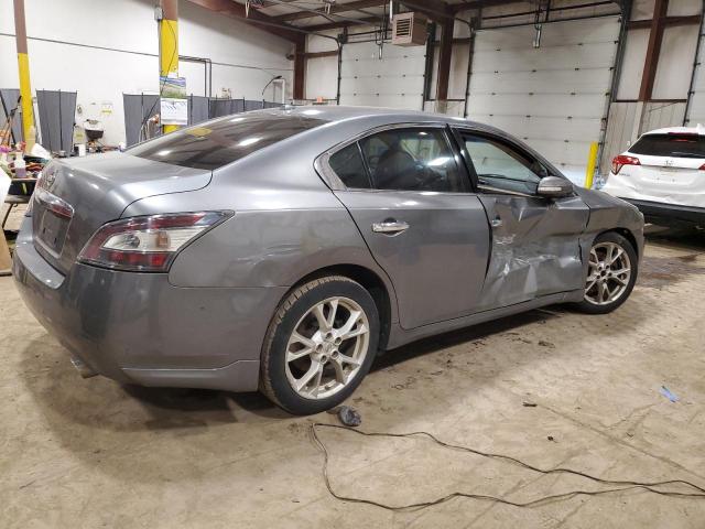 1N4AA5AP2EC488163 - 2014 NISSAN MAXIMA S GRAY photo 3