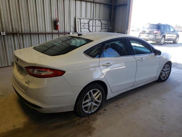 3FA6P0HD0GR105585 - 2016 FORD FUSION SE WHITE photo 3