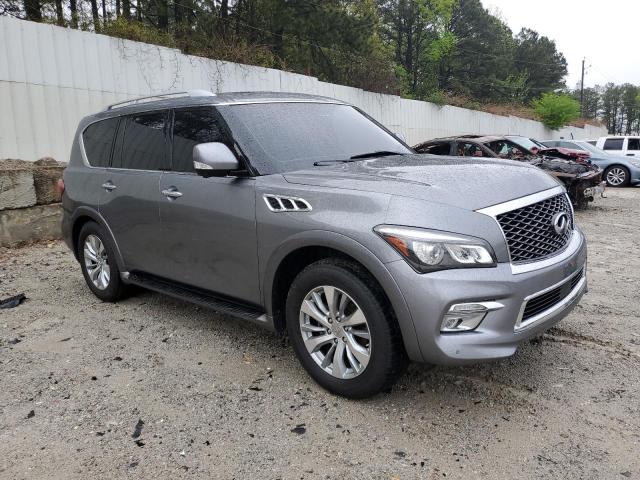 JN8AZ2NF7G9610460 - 2016 INFINITI QX80 GRAY photo 4