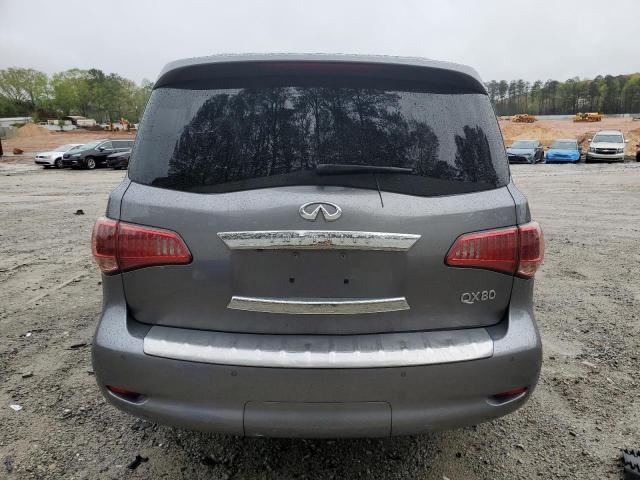 JN8AZ2NF7G9610460 - 2016 INFINITI QX80 GRAY photo 6