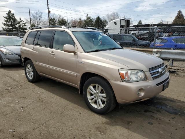 JTEEW21A370041221 - 2007 TOYOTA HIGHLANDER HYBRID TAN photo 4