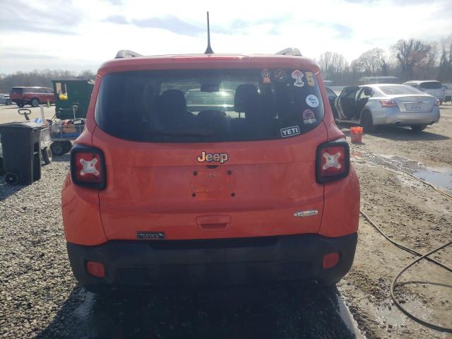 ZACCJABB1JPH92668 - 2018 JEEP RENEGADE LATITUDE ORANGE photo 6