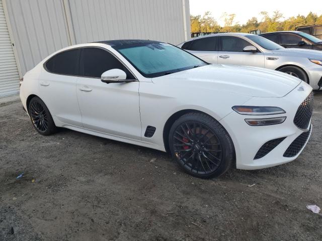 KMTG14TE0NU081092 - 2022 GENESIS G70 LAUNCH EDITION WHITE photo 4