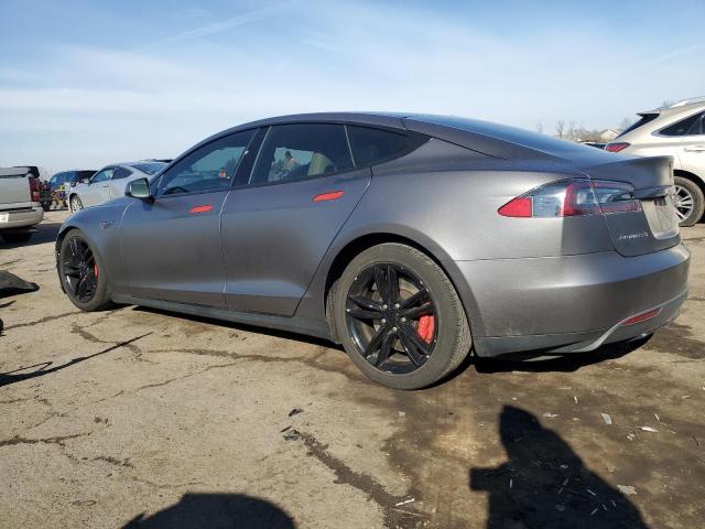 5YJSA1E42GF131997 - 2016 TESLA MODEL S ნაცრისფერი ფოტო 2