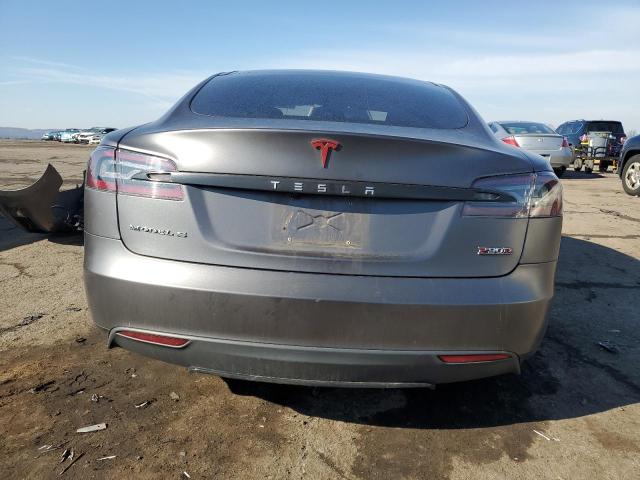 5YJSA1E42GF131997 - 2016 TESLA MODEL S ნაცრისფერი ფოტო 6