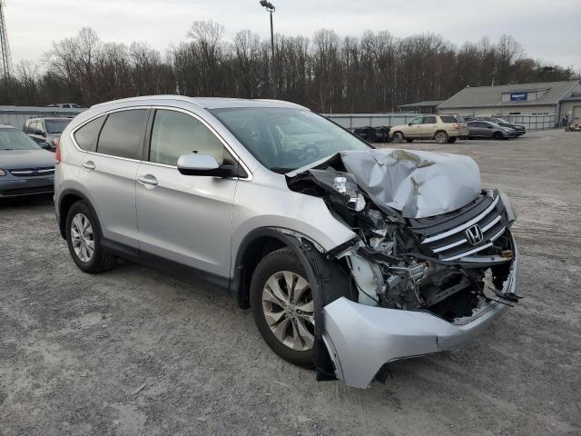 2HKRM3H73EH559809 - 2014 HONDA CR-V EXL SILVER photo 4