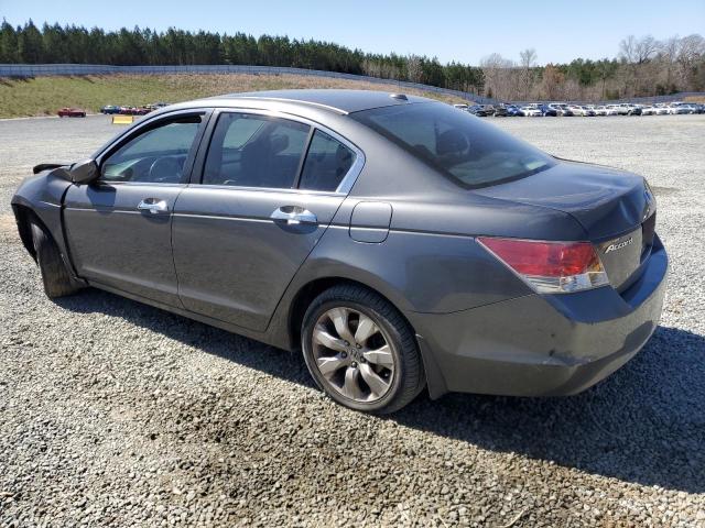 1HGCP368X8A001638 - 2008 HONDA ACCORD EXL GRAY photo 2