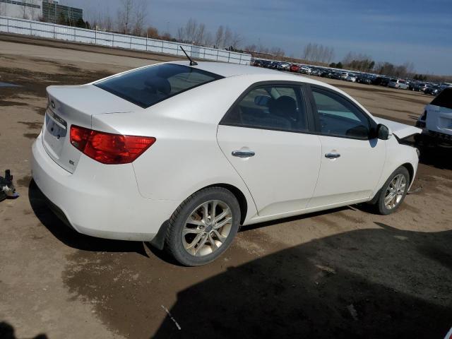 KNAFU4A28C5599420 - 2012 KIA FORTE EX WHITE photo 3