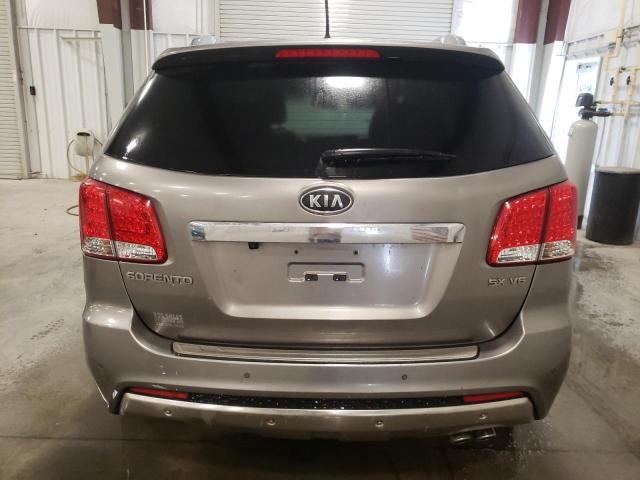 5XYKW4A29CG264167 - 2012 KIA SORENTO SX TAN photo 6