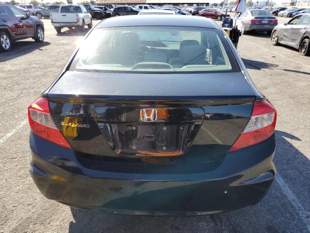 19XFB2F55CE323247 - 2012 HONDA CIVIC LX BLACK photo 6