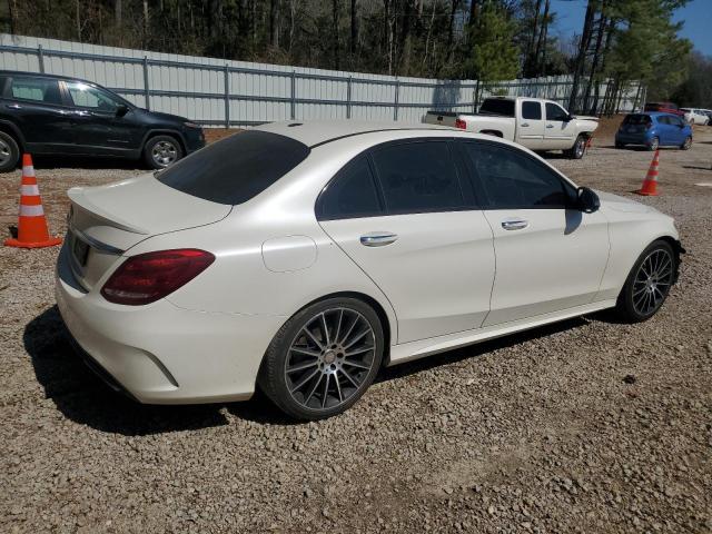 55SWF4JB2GU158737 - 2016 MERCEDES-BENZ C 300 WHITE photo 3