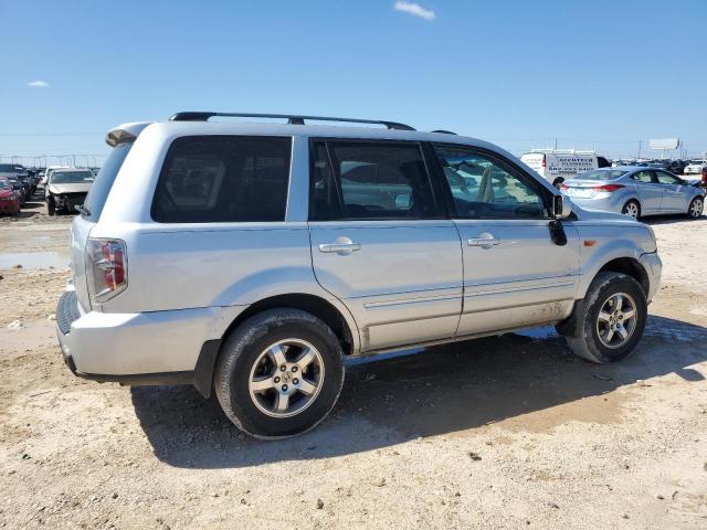 5FNYF28798B009369 - 2008 HONDA PILOT EXL SILVER photo 3